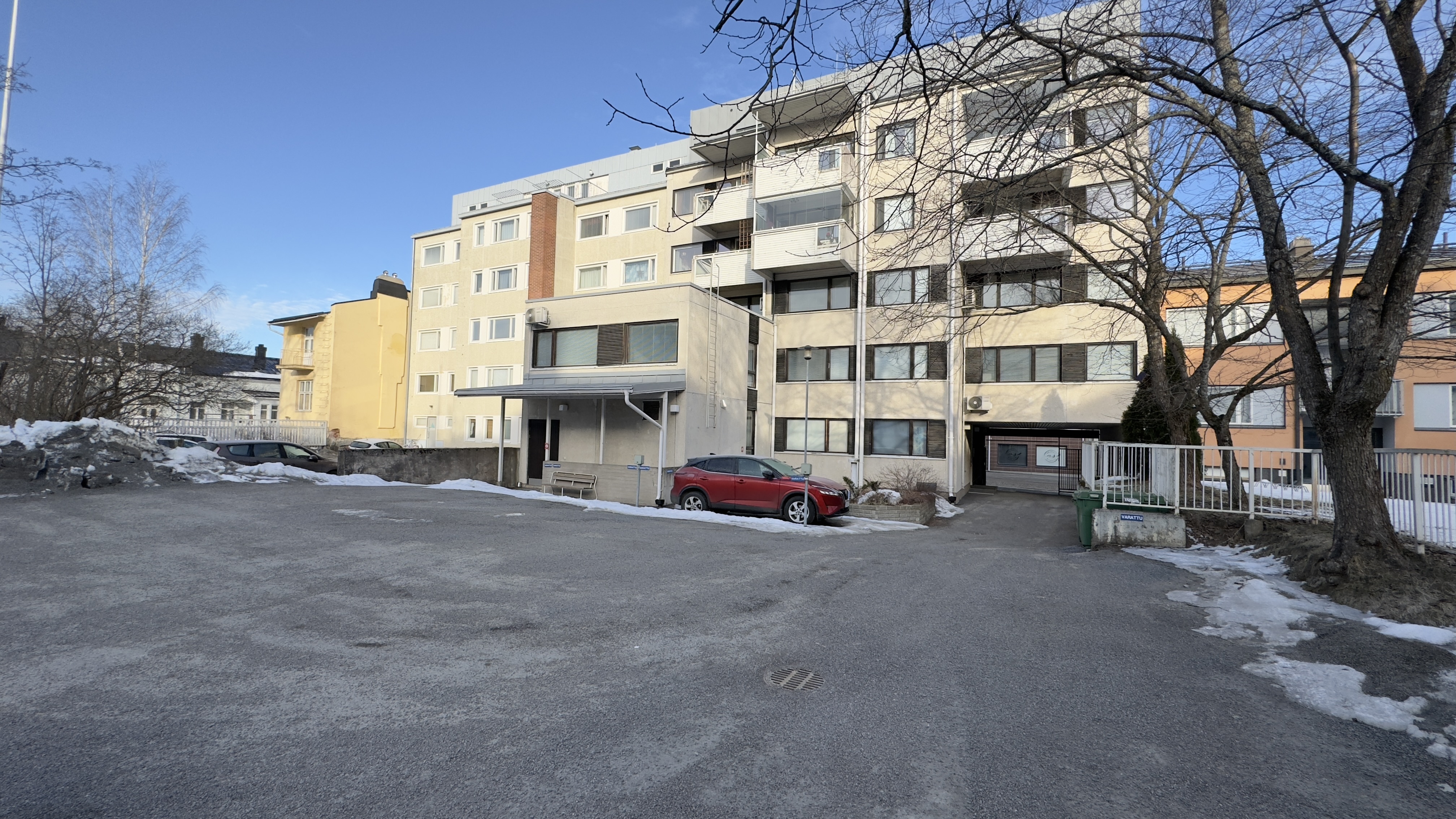 Hallituskatu sisäpiha