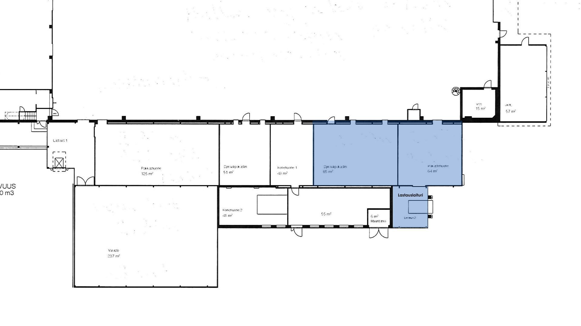 Harkkokatu varastotila