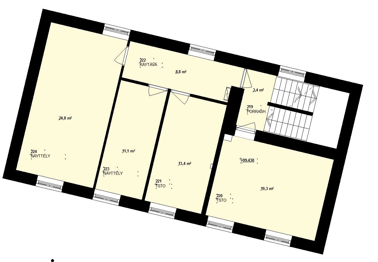 Maisterinkatu Valkoinen talo 2K