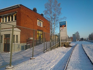 Niinistönkatu 8C talvella