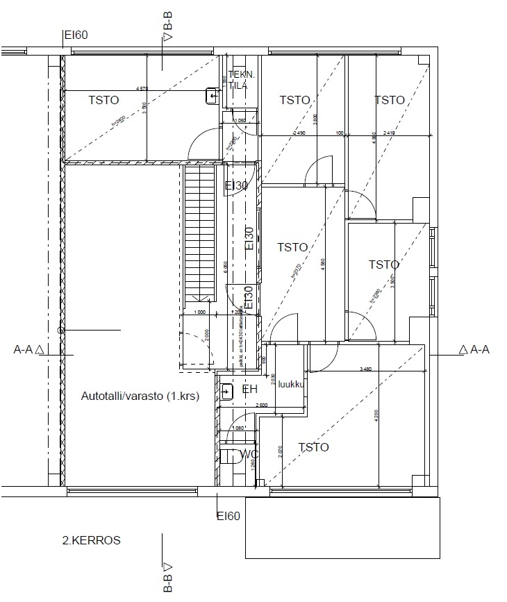 Niinistönkatu 8B, pohjapiirros